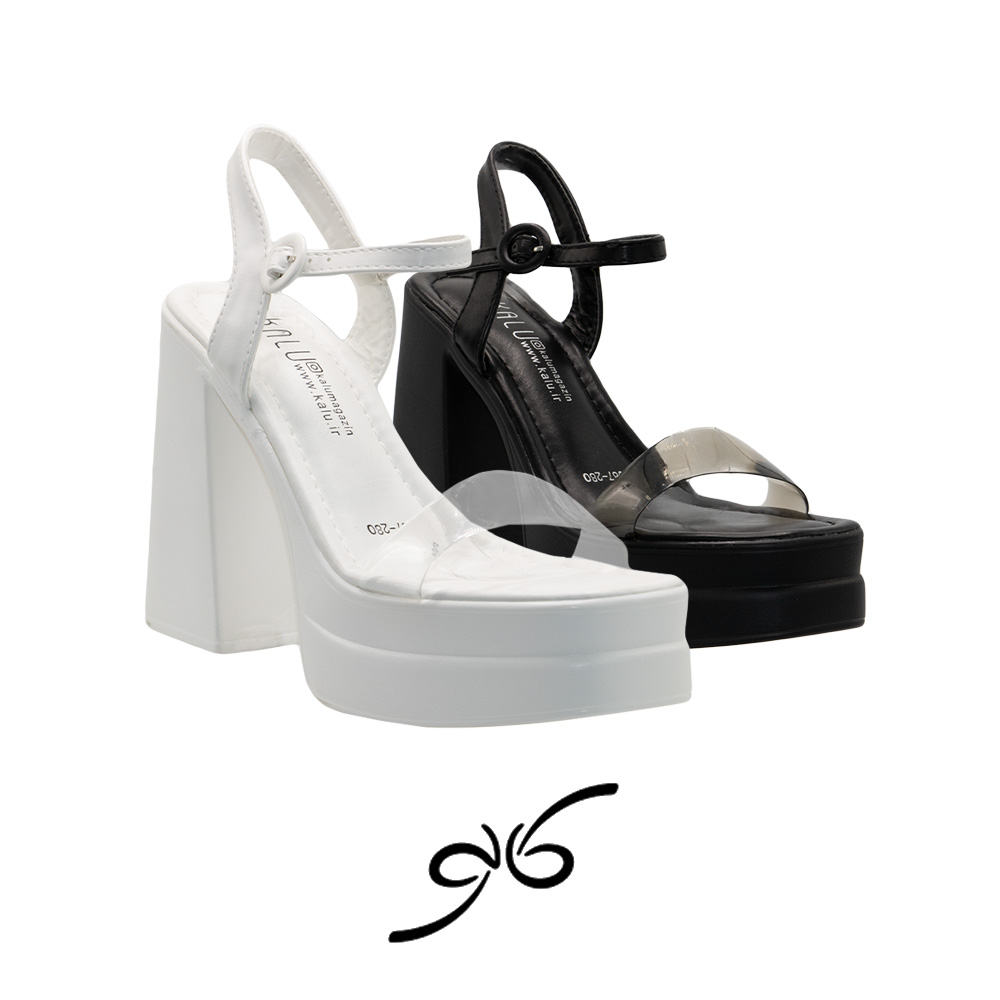 صندل زنانه پاشنه پهن 12 سانتی