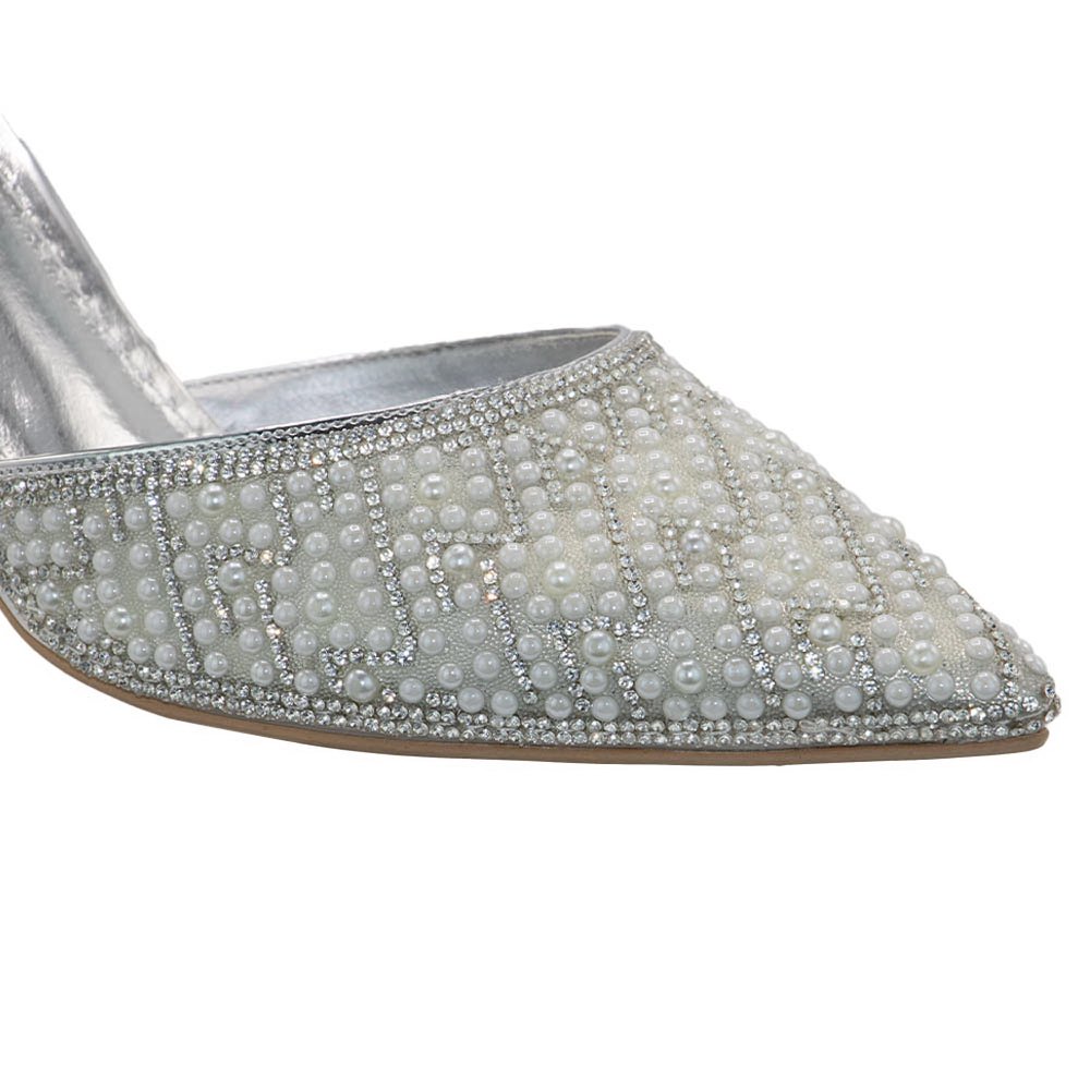 کفش زنانه مرواریدی