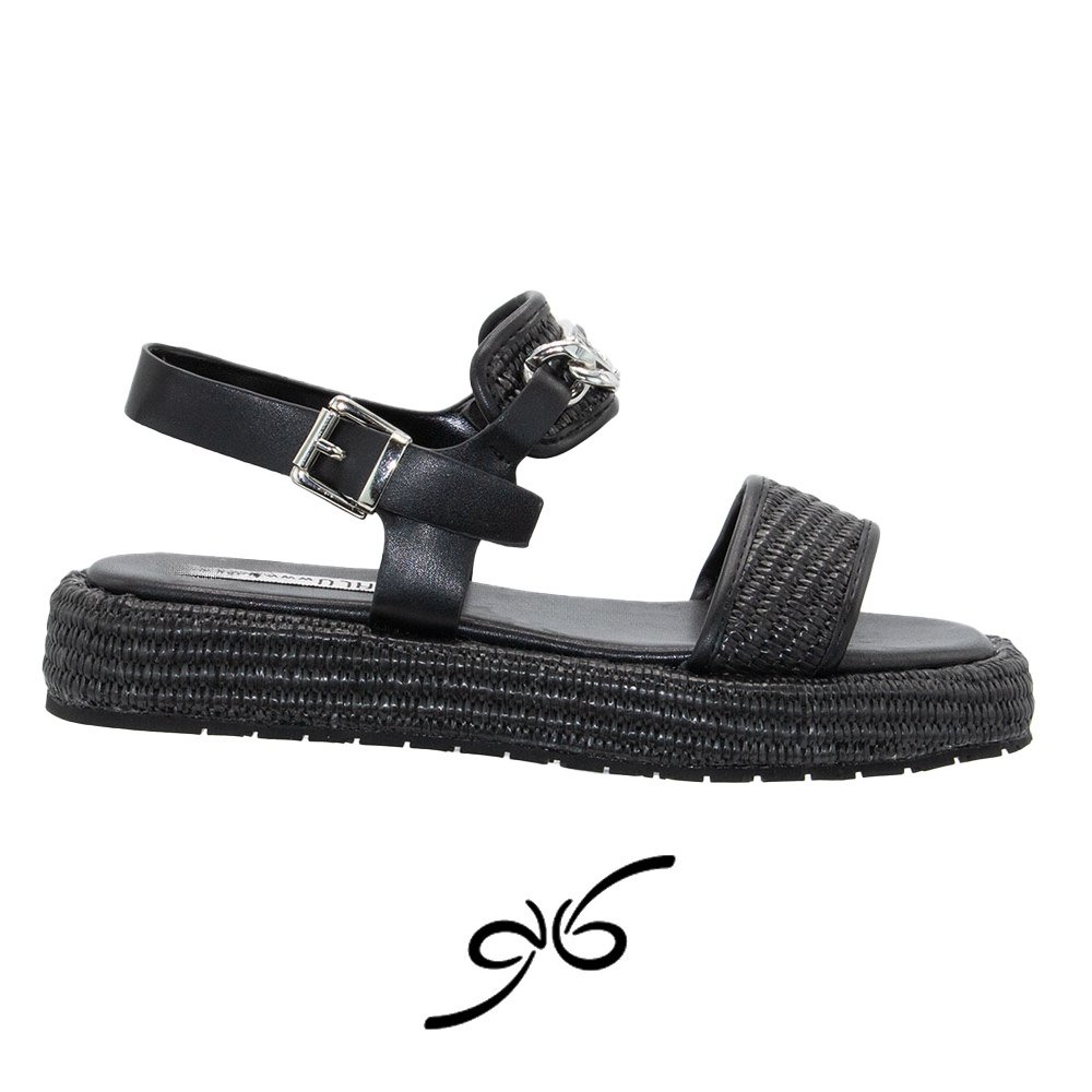 صندل زنانه حصیری پرادو