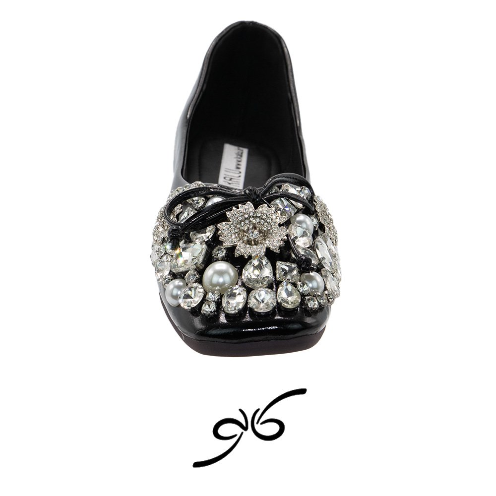 کفش زنانه مجلسی جلو سنگی