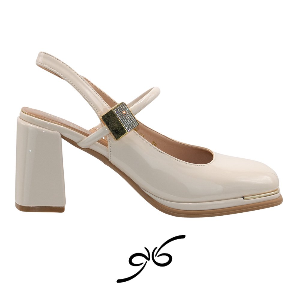 کفش زنانه اداری ژنلو پشت باز