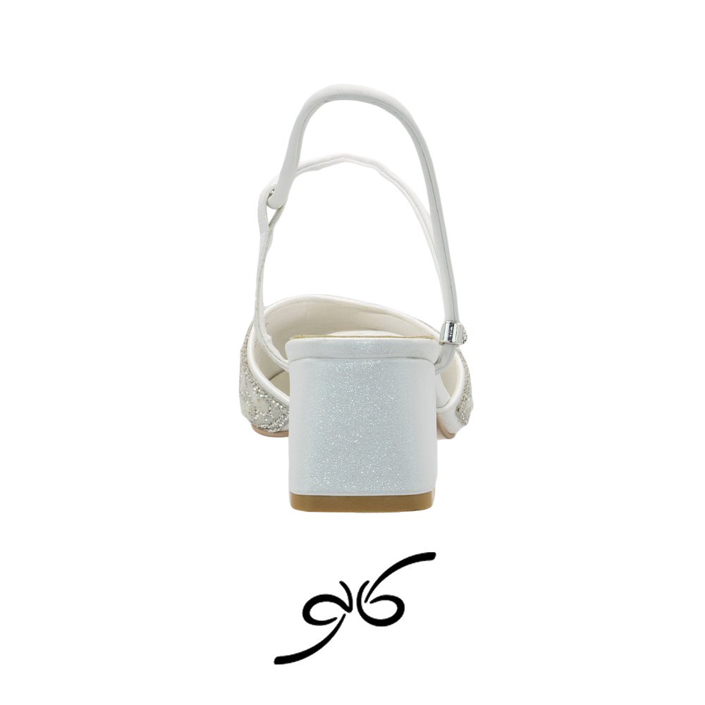 کفش زنانه پاشنه کوتاه پشت باز