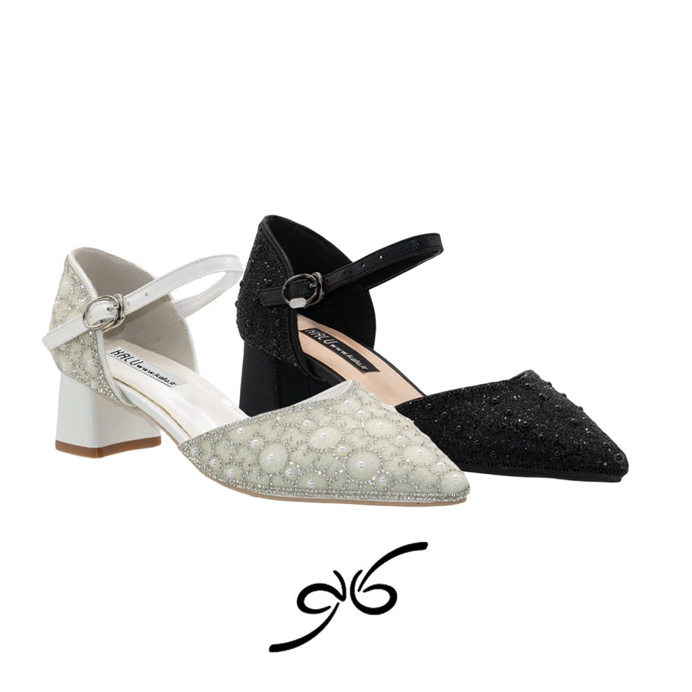 کفش زنانه پاشنه کوتاه پشت بسته