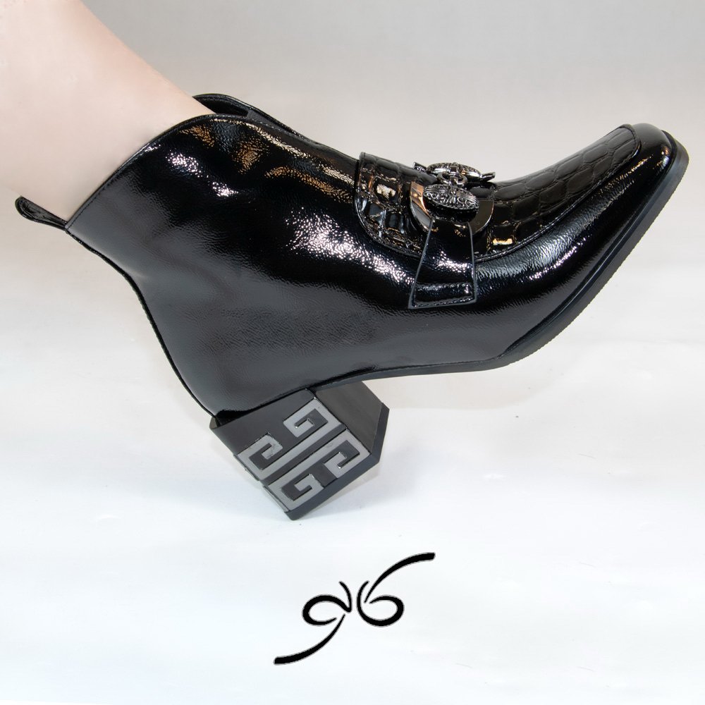 کفش زنانه پاشنه مربعی