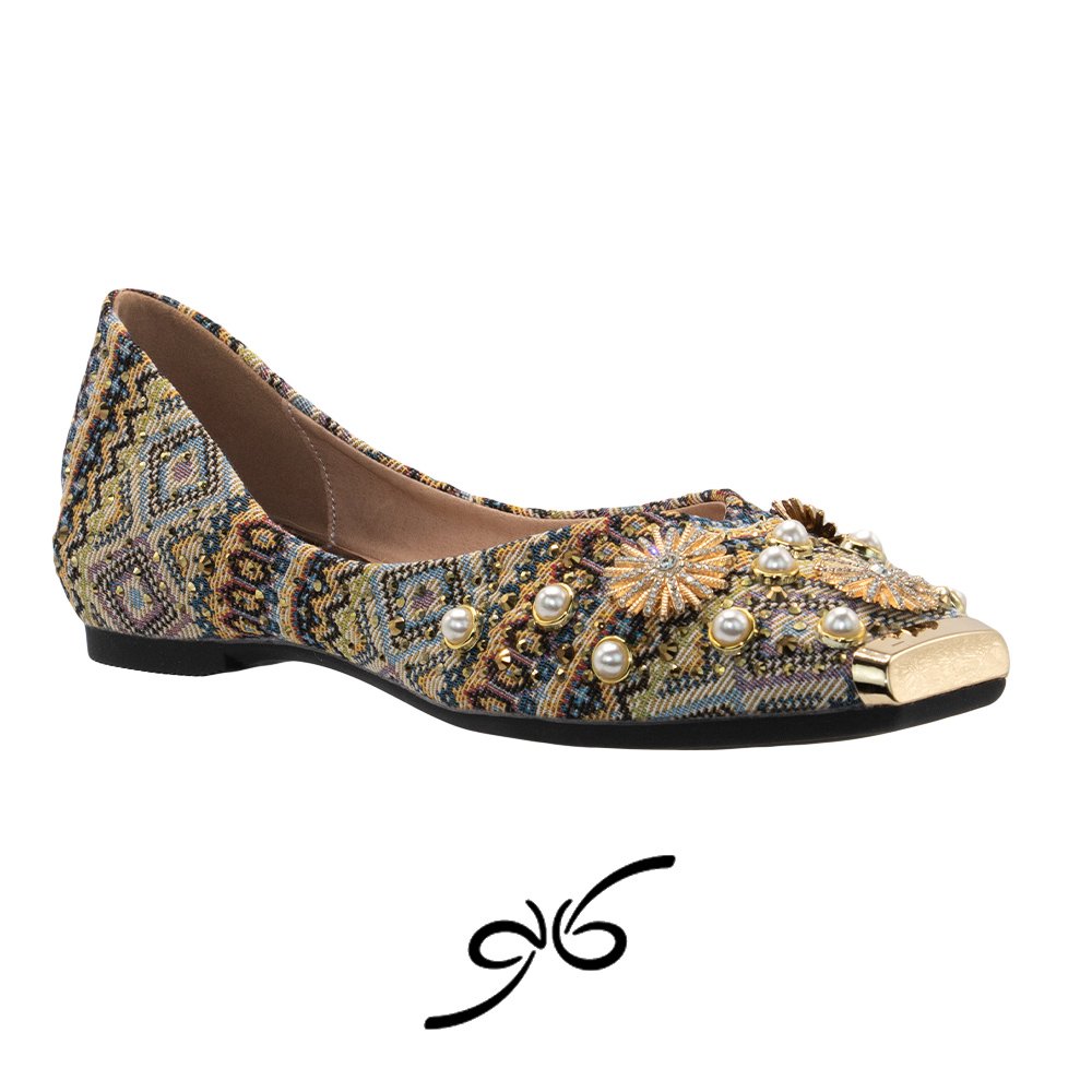 کفش زنانه مجلسی مرواریدی جپینکس