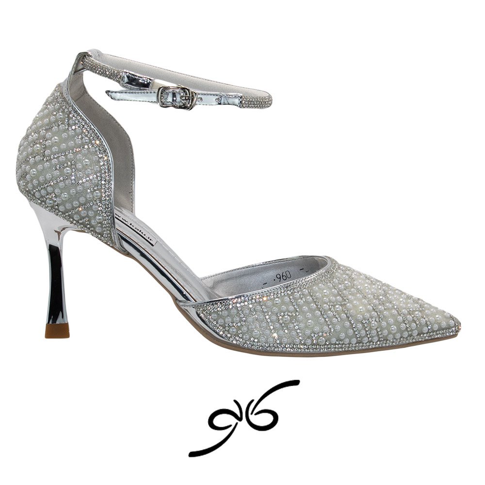 کفش زنانه مرواریدی