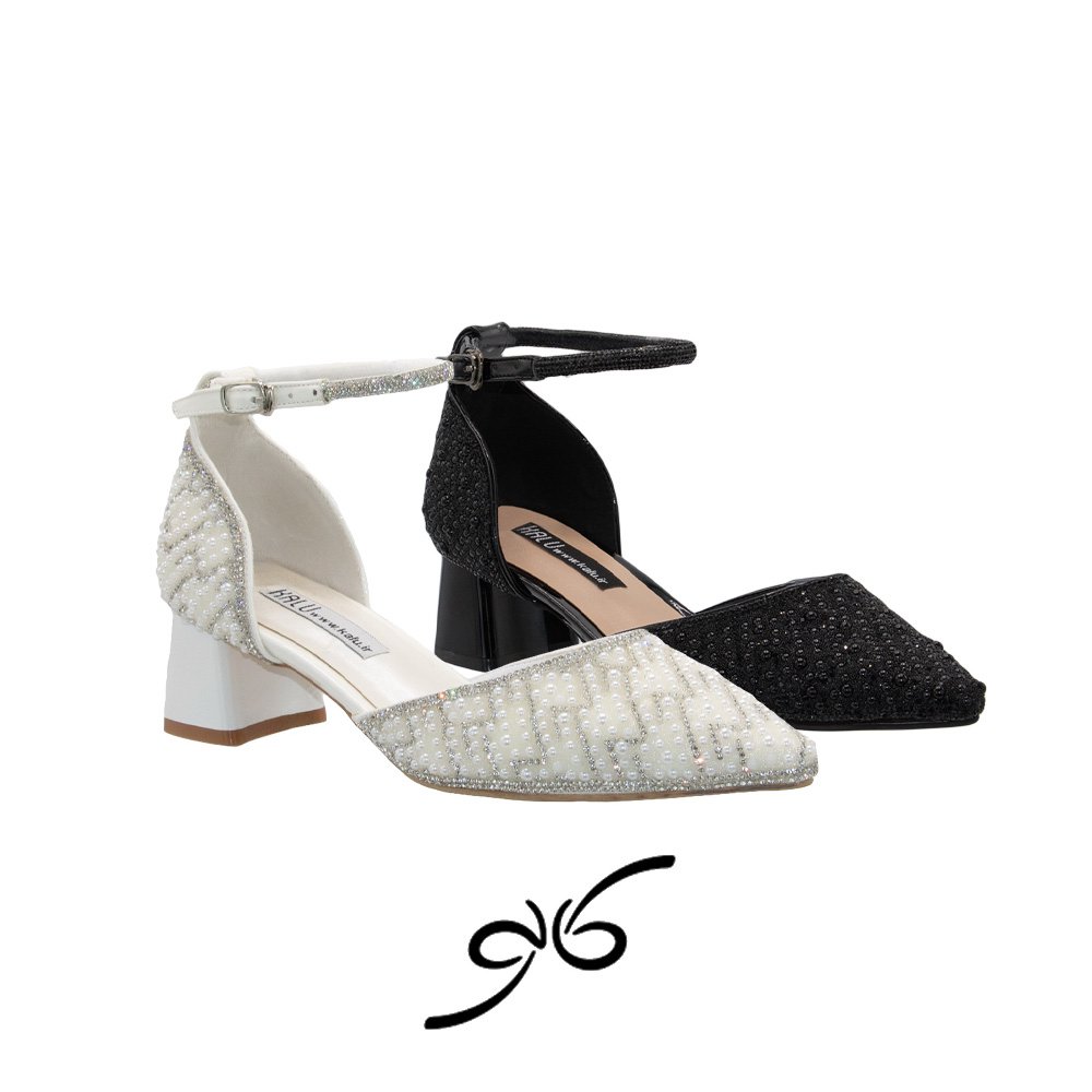 کفش مهمانی زنانه مرواریدی