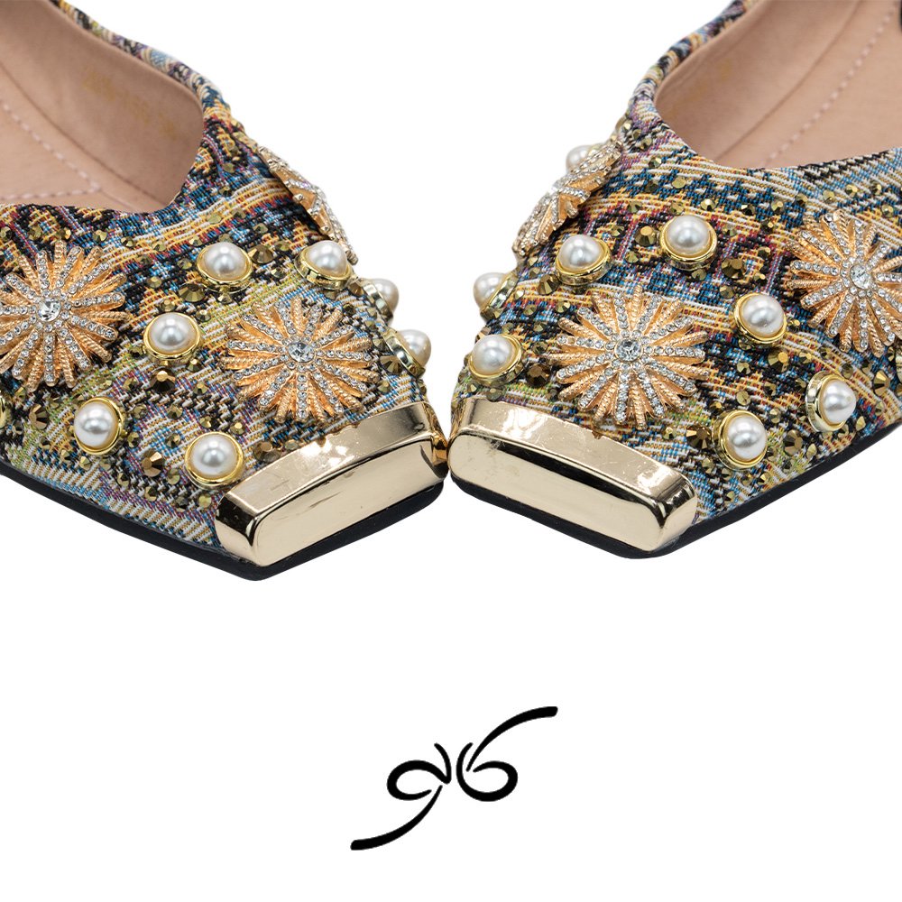 کفش زنانه مجلسی مرواریدی جپینکس