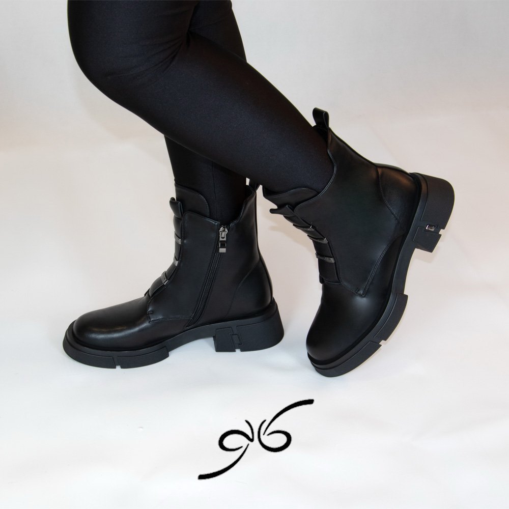 نیم بوت زنانه چرم کالو