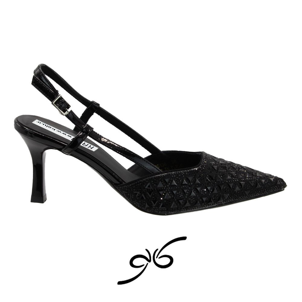 کفش زنانه مجلسی بغل باز یونای