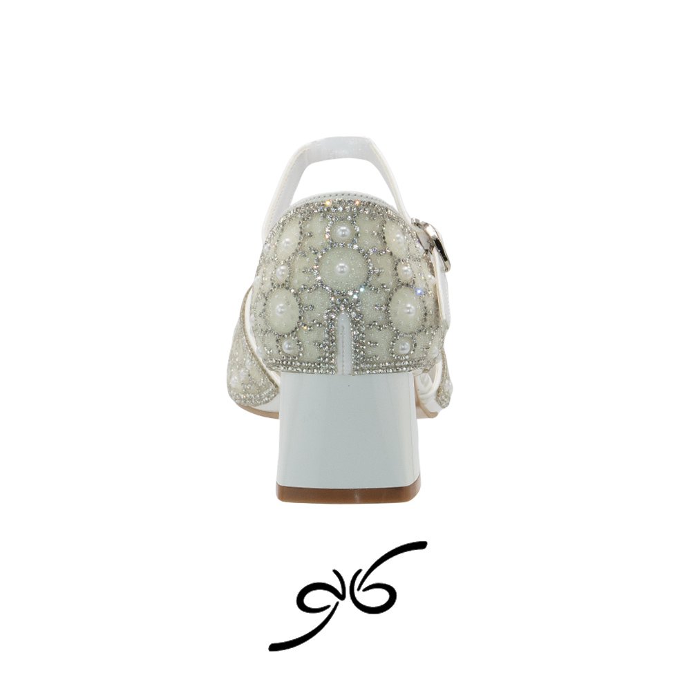 کفش زنانه پاشنه کوتاه پشت بسته