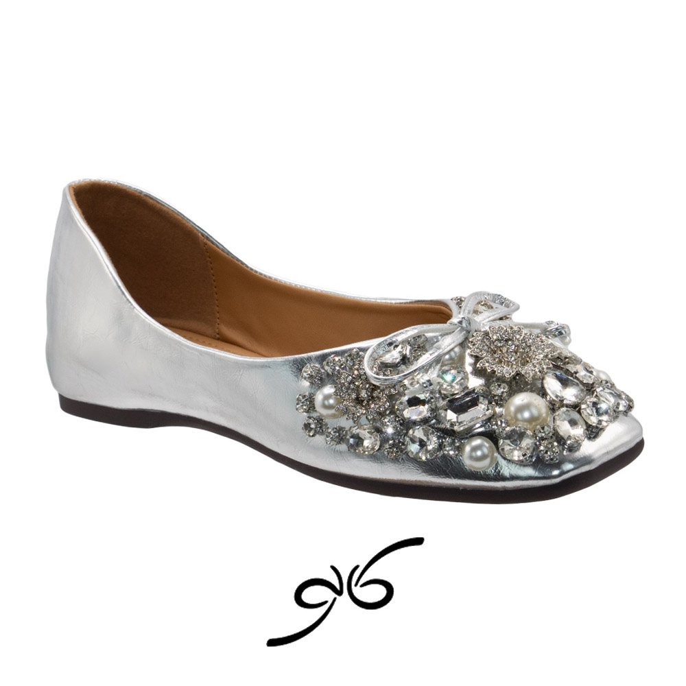 کفش زنانه مجلسی جلو سنگی