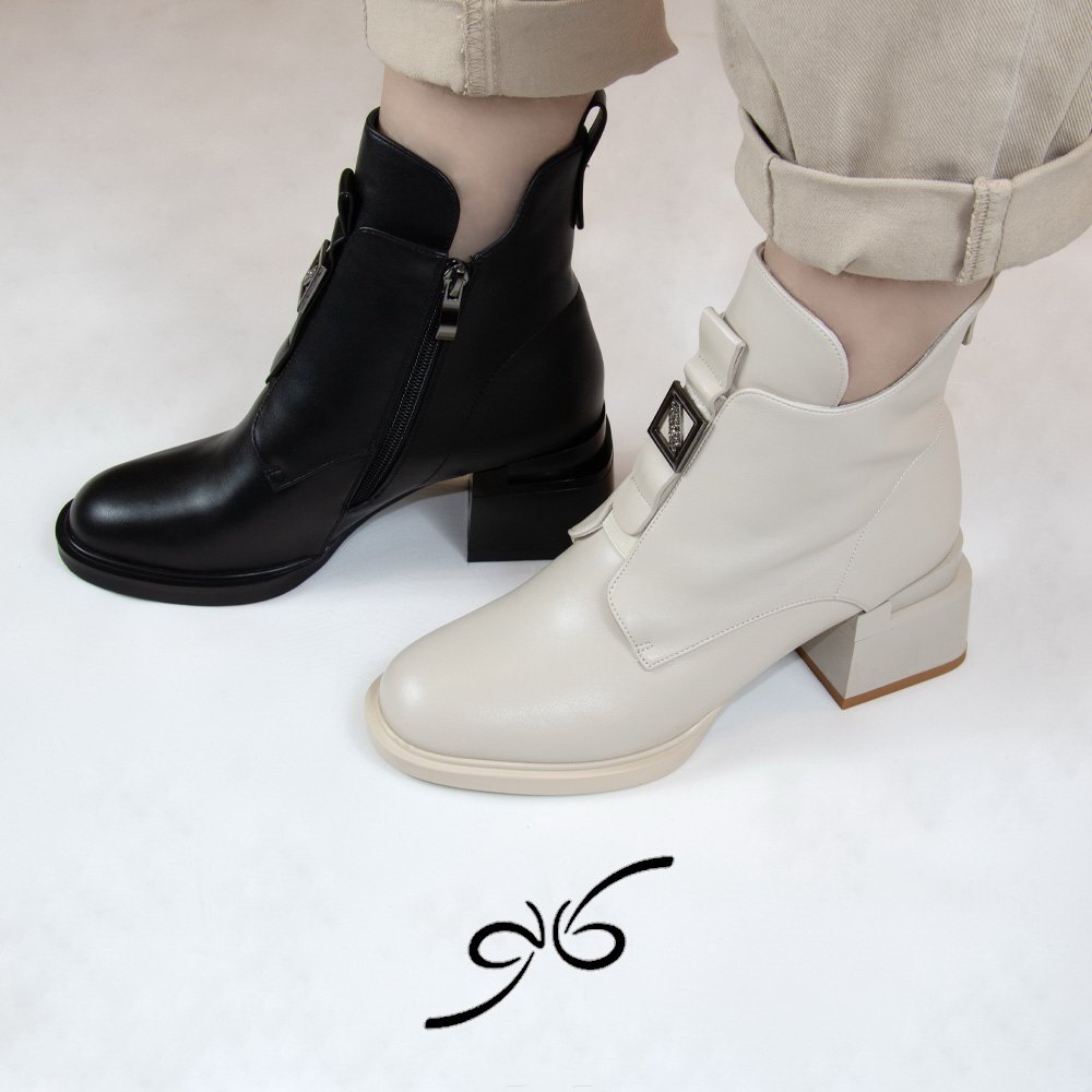 نیم بوت زنانه زیپ دار