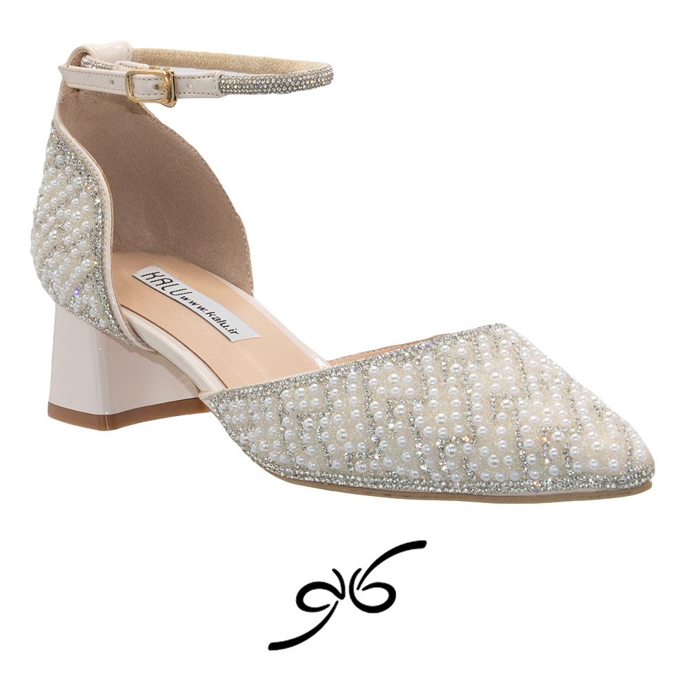 کفش مهمانی زنانه مرواریدی