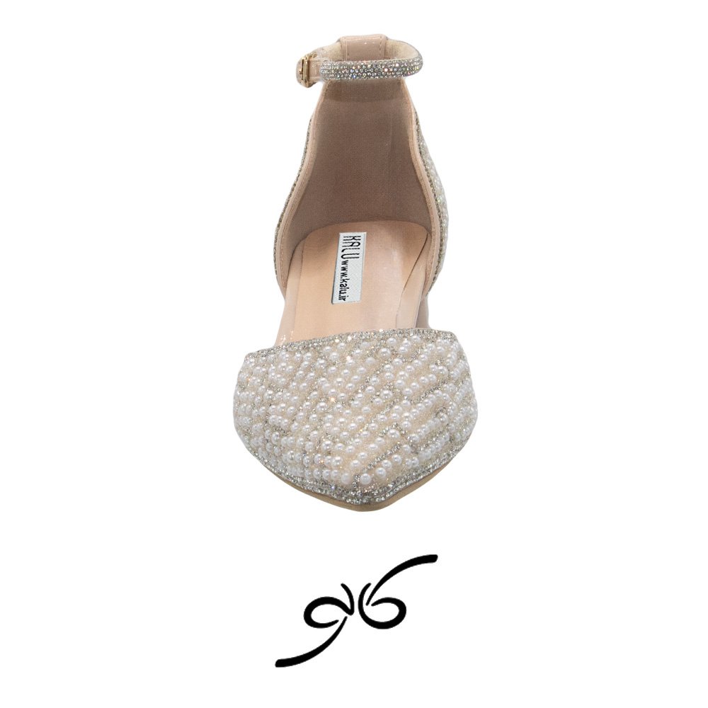 کفش مهمانی زنانه مرواریدی