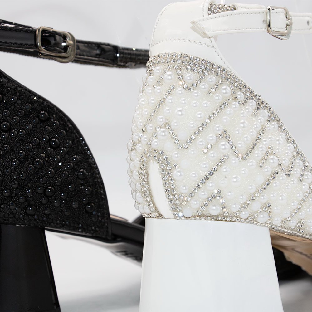 کفش مهمانی زنانه مرواریدی