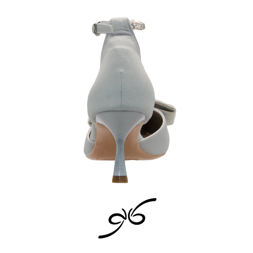 کفش زنانه مجلسی پاشنه بلند سنگ شیشه ای