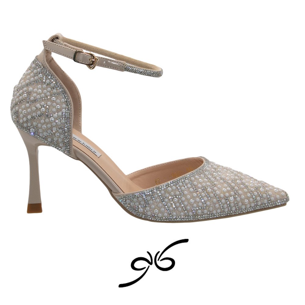 کفش زنانه مرواریدی