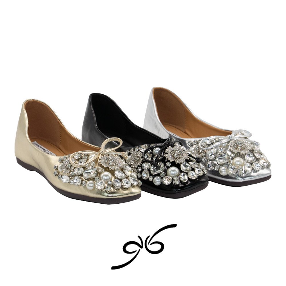 کفش زنانه مجلسی جلو سنگی