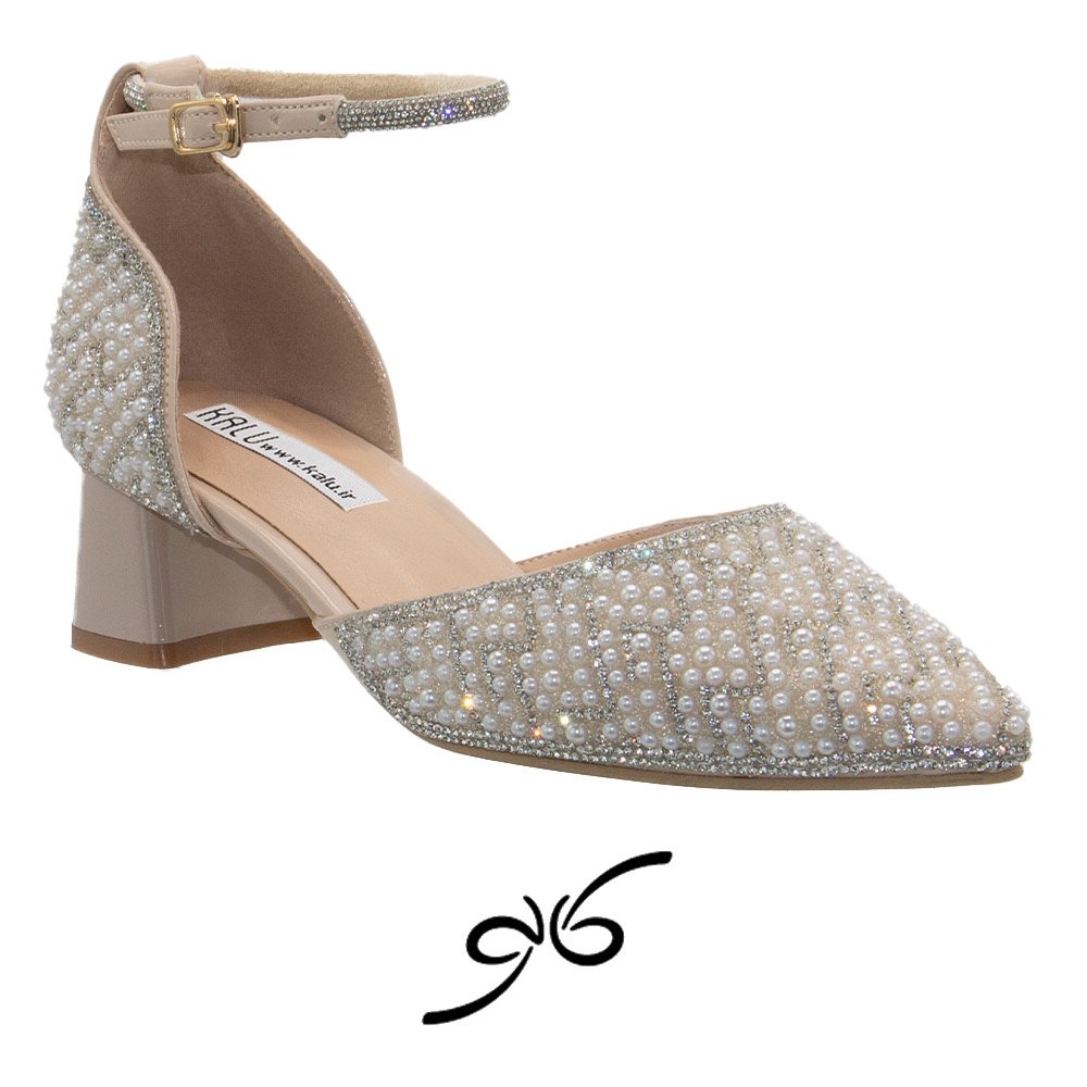 کفش مهمانی زنانه مرواریدی
