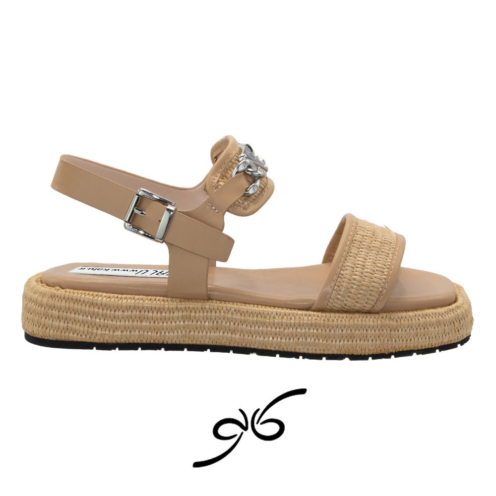 صندل زنانه حصیری پرادو