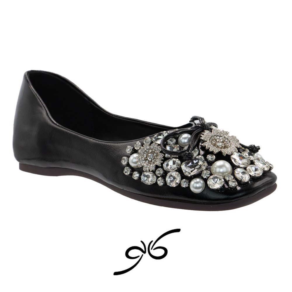 کفش زنانه مجلسی جلو سنگی