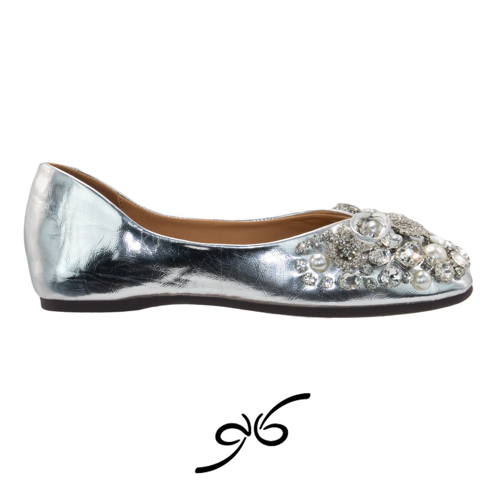 کفش زنانه مجلسی جلو سنگی