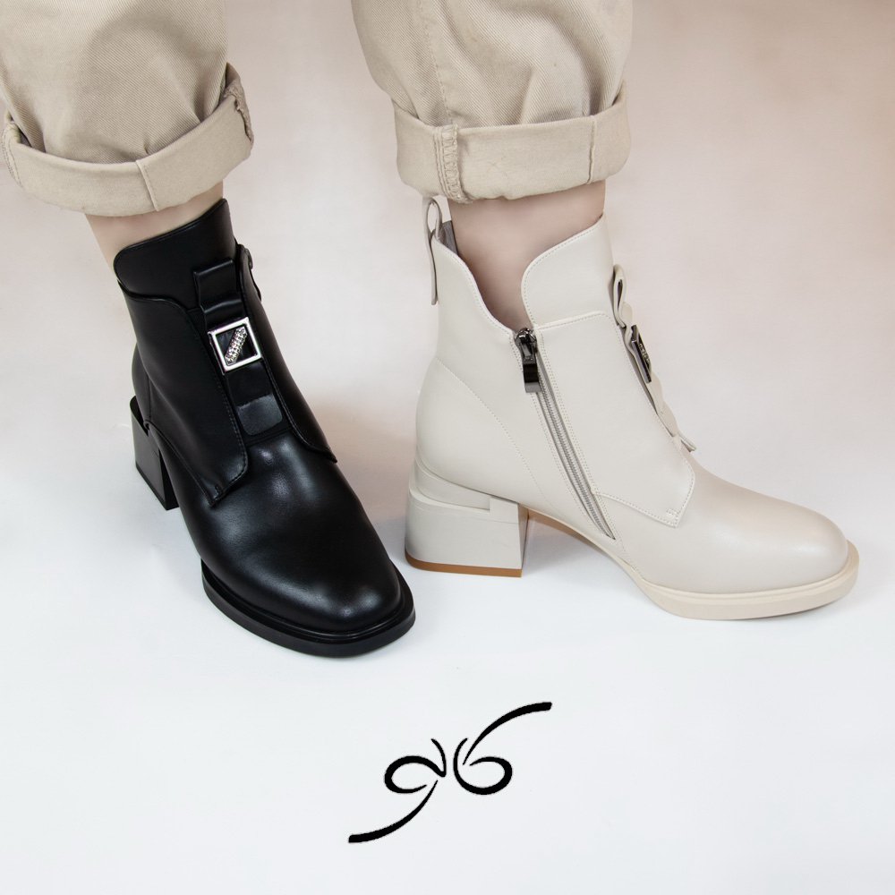 نیم بوت زنانه زیپ دار