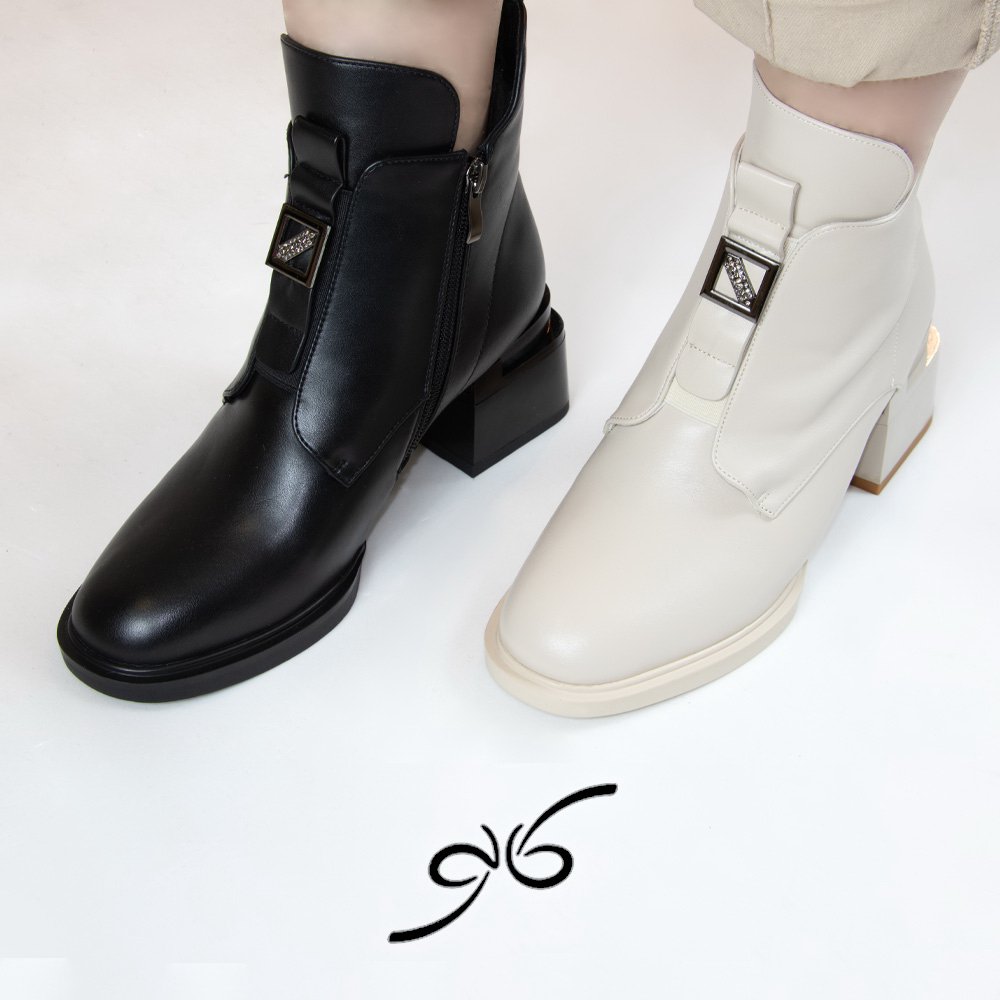 نیم بوت زنانه زیپ دار