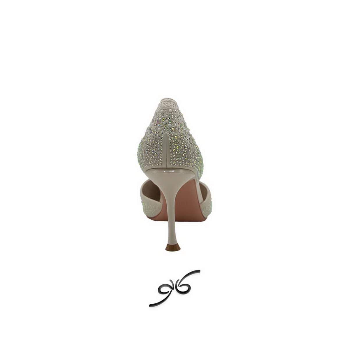 کفش مجلسی مروارید رنگی 