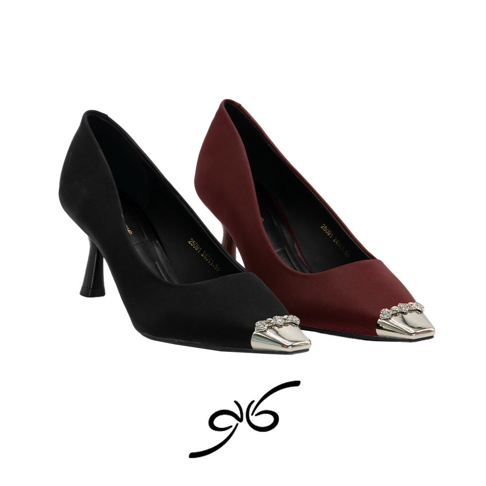 کفش زنانه مهمانی نگینی نوک تیز