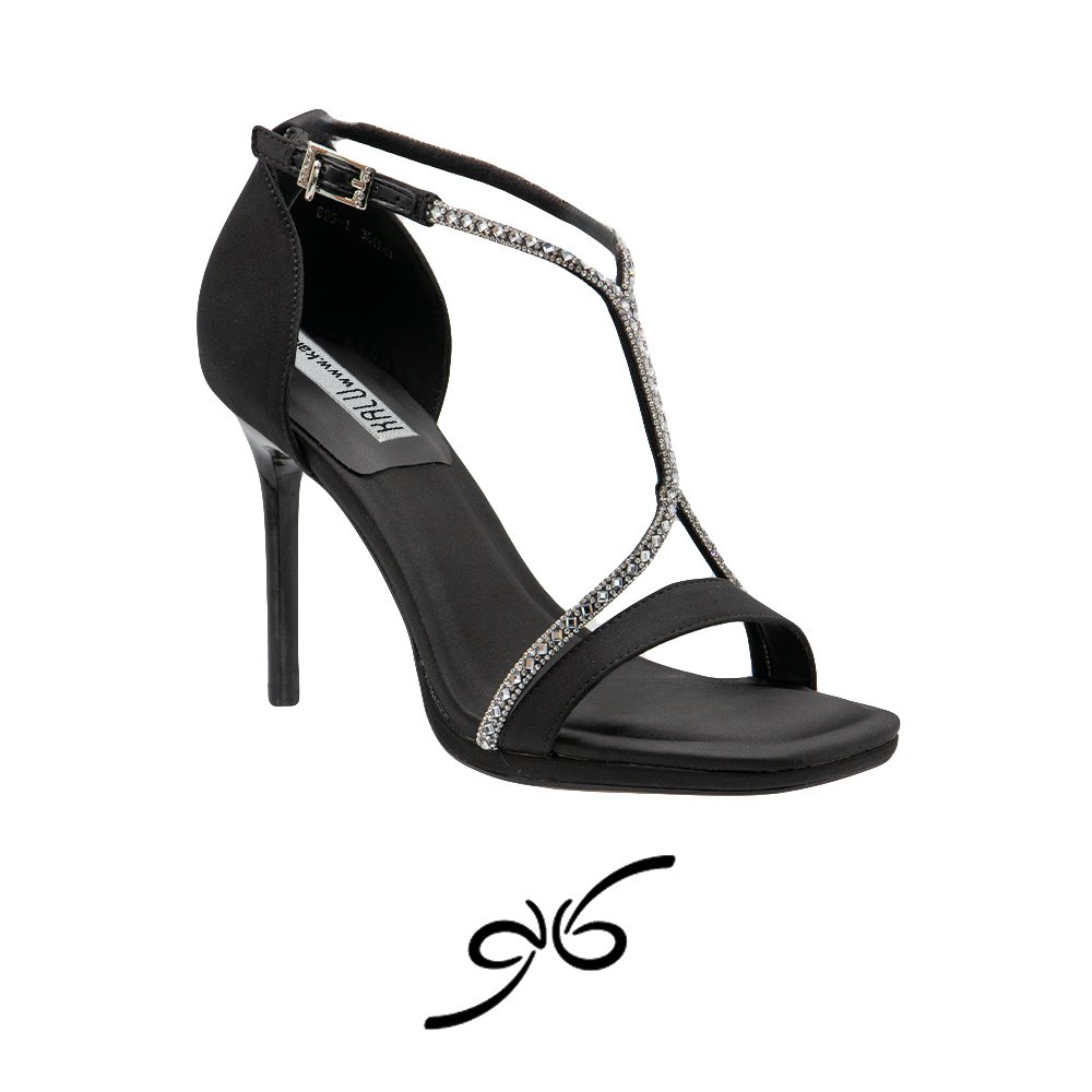 کفش زنانه مجلسی بند نگینی