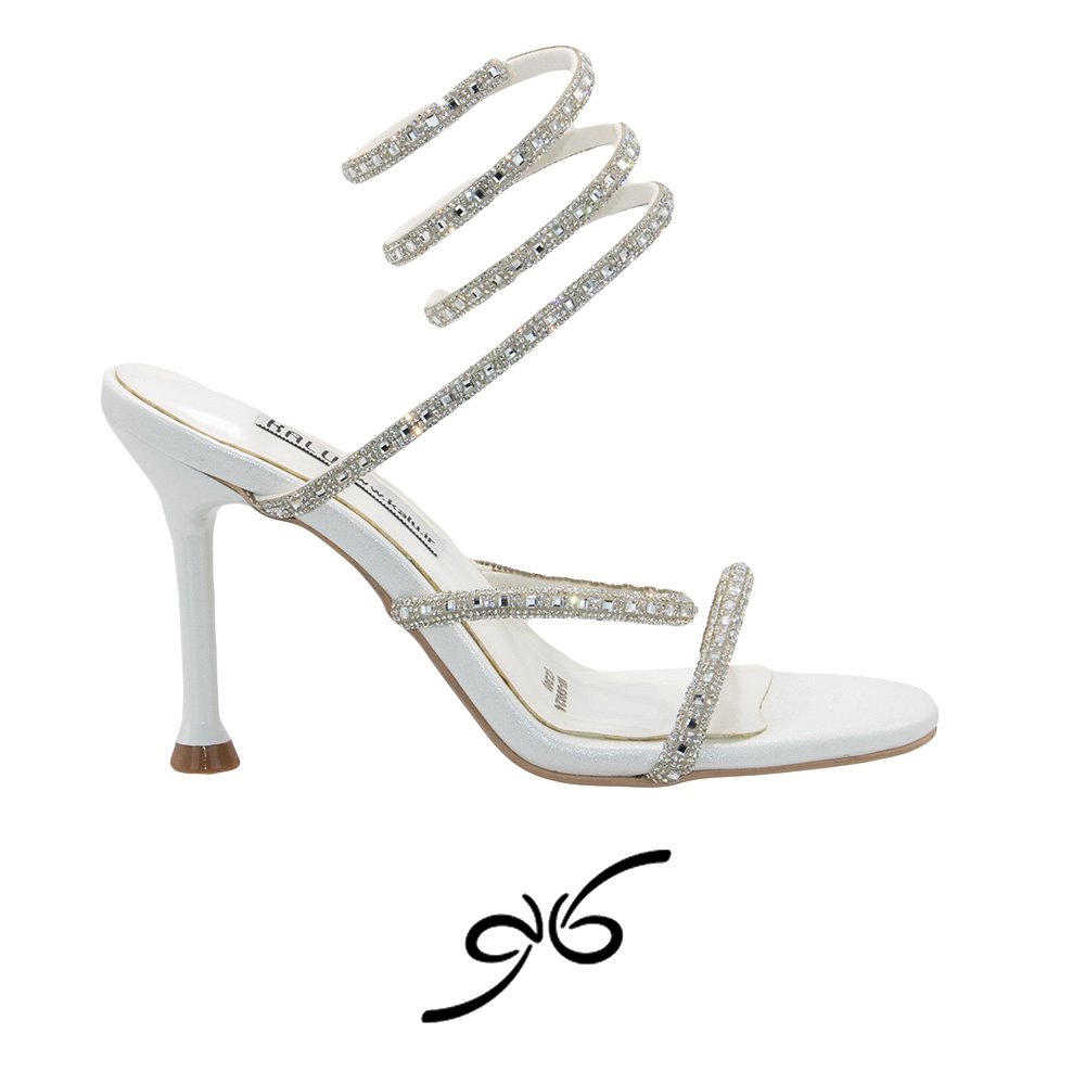 کفش نگینی دورپیچ فنری