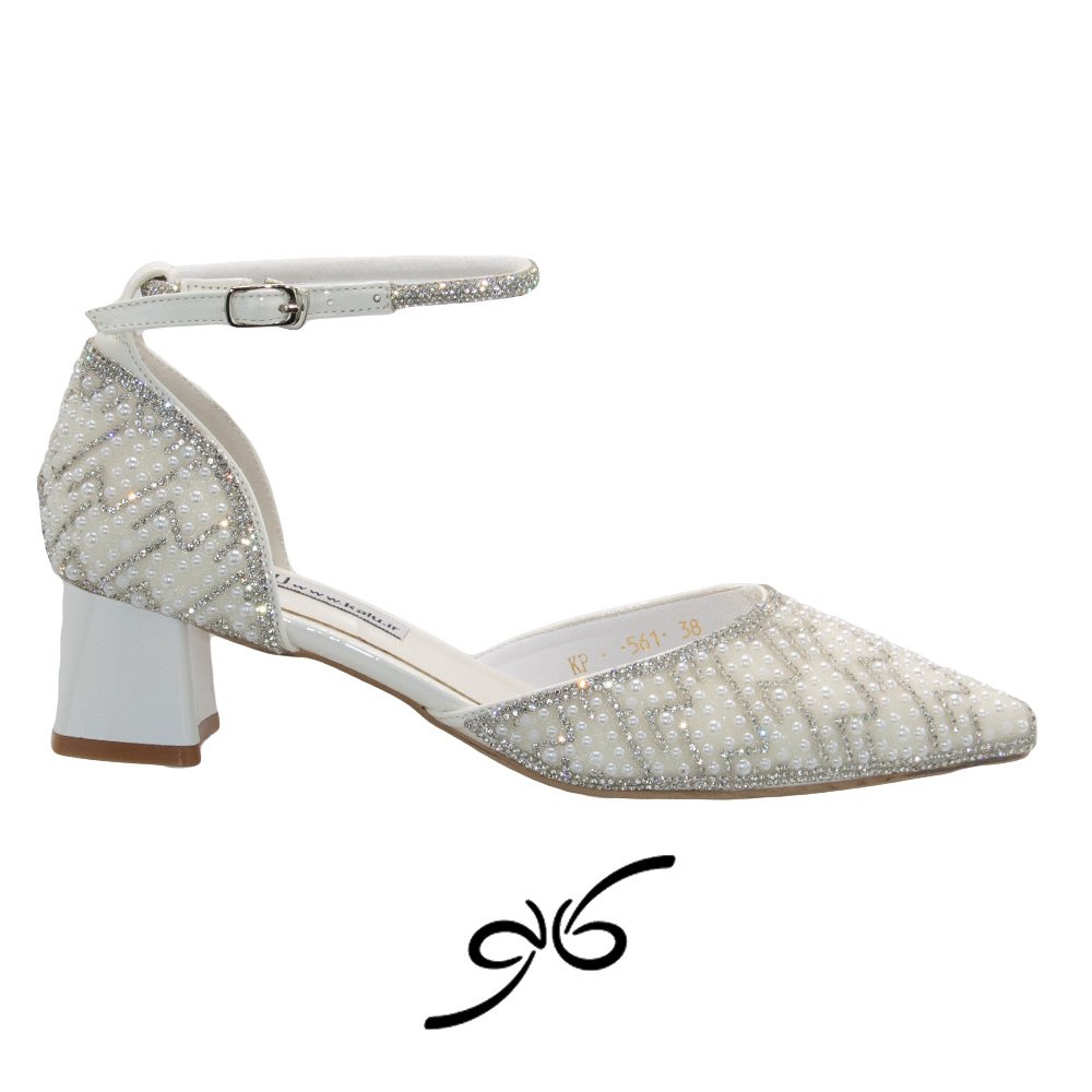 کفش مهمانی زنانه مرواریدی