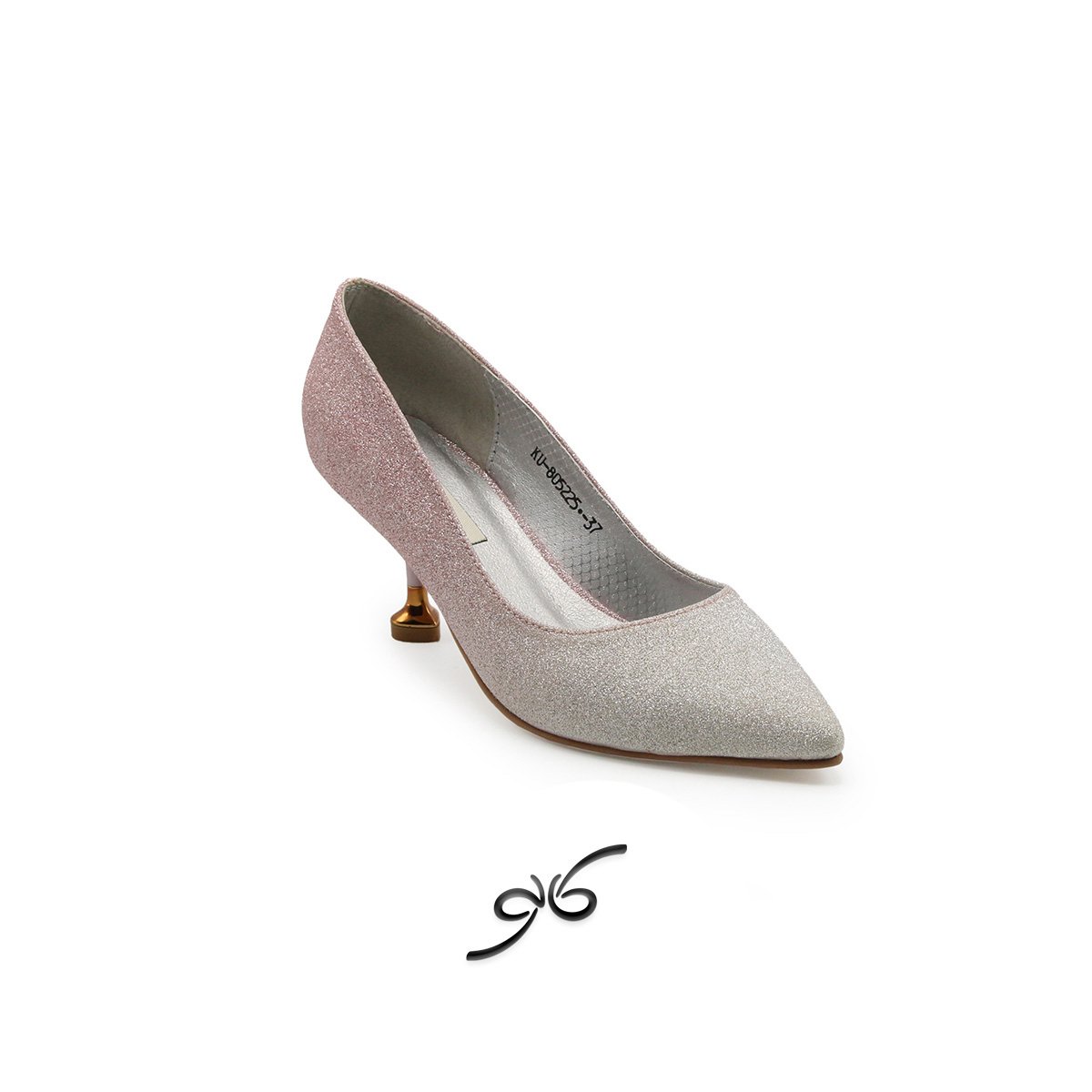 کفش مجلسی لمه دورنگ زنانه