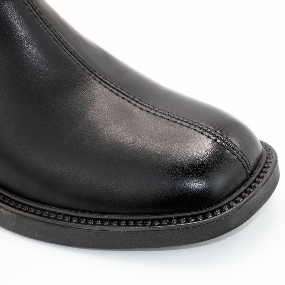 نیم بوت چرم زنانه دلرا