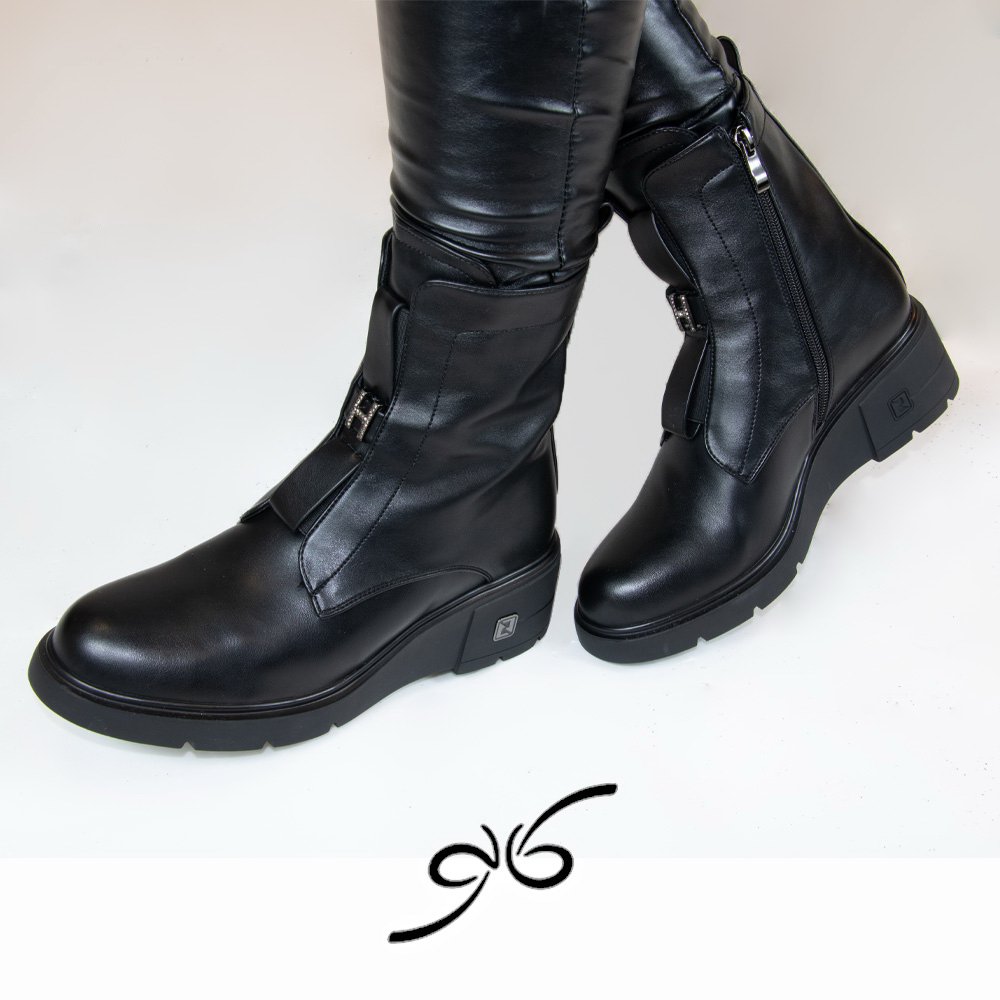 نیم بوت زنانه چرم کالو