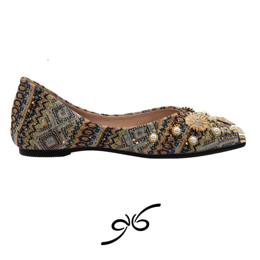کفش زنانه مجلسی مرواریدی جپینکس
