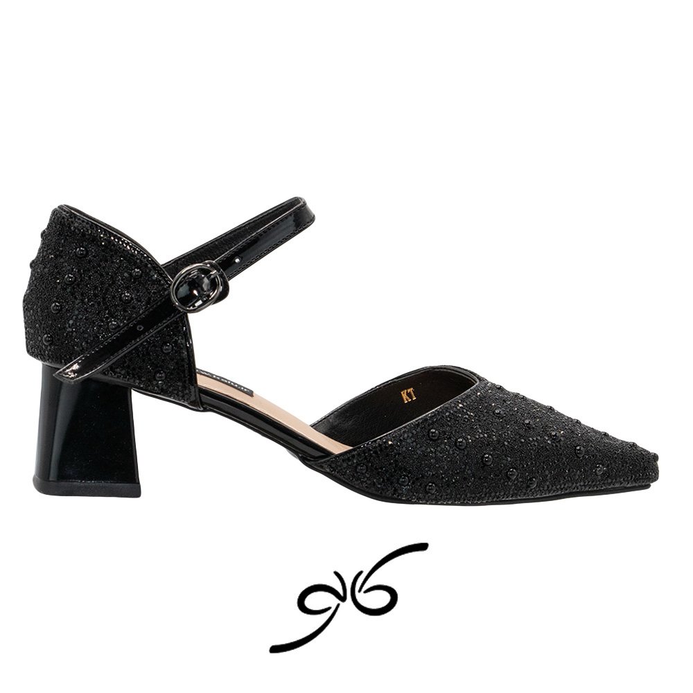 کفش زنانه پاشنه کوتاه پشت بسته