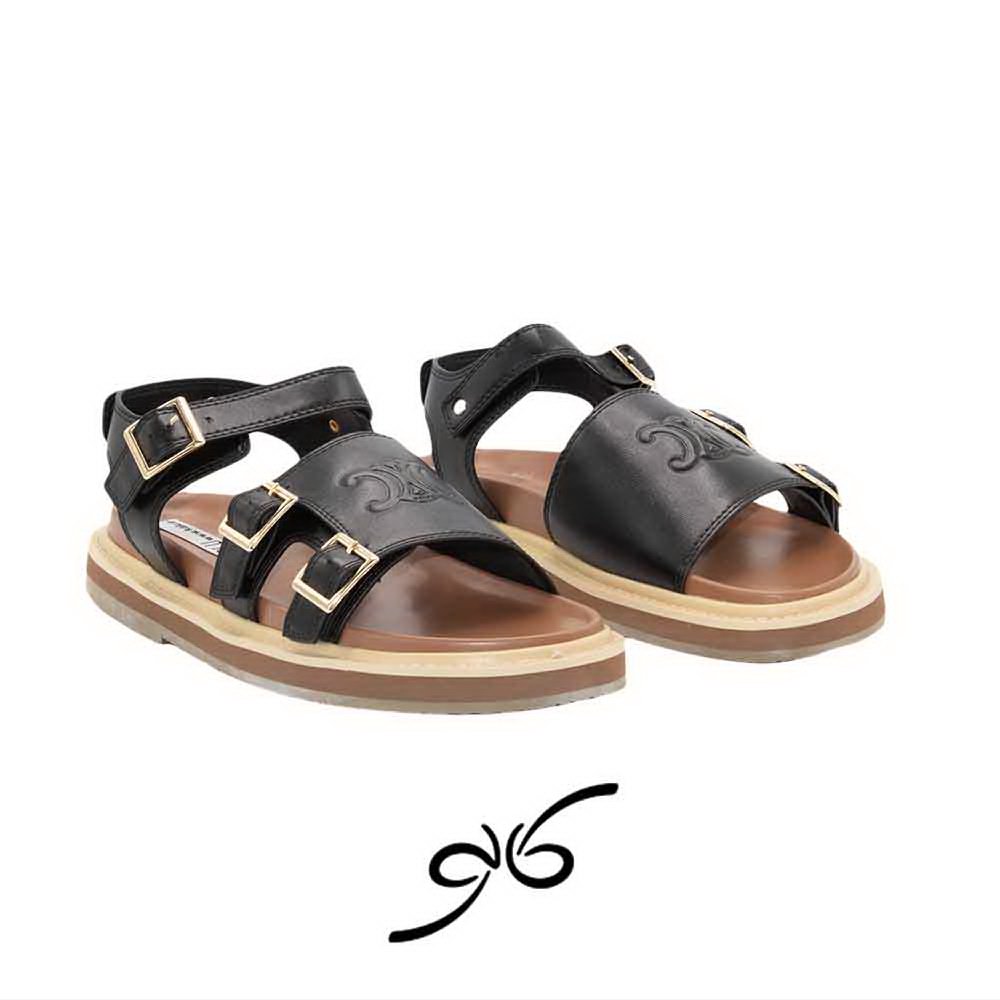 صندل راحتی زنانه سگگ‌دار