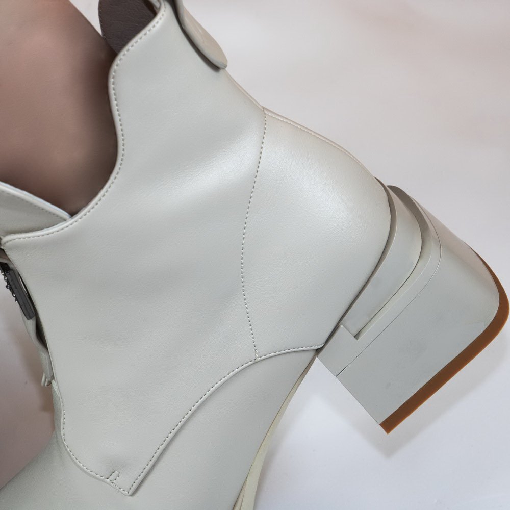 نیم بوت زنانه زیپ دار