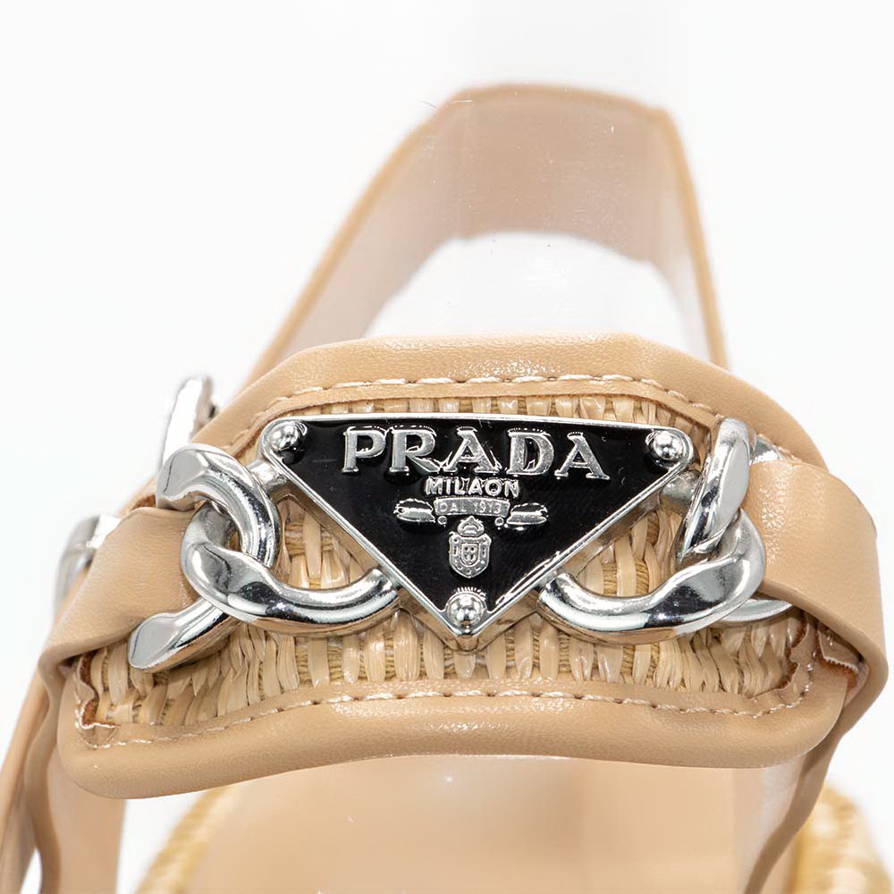 صندل زنانه حصیری پرادو