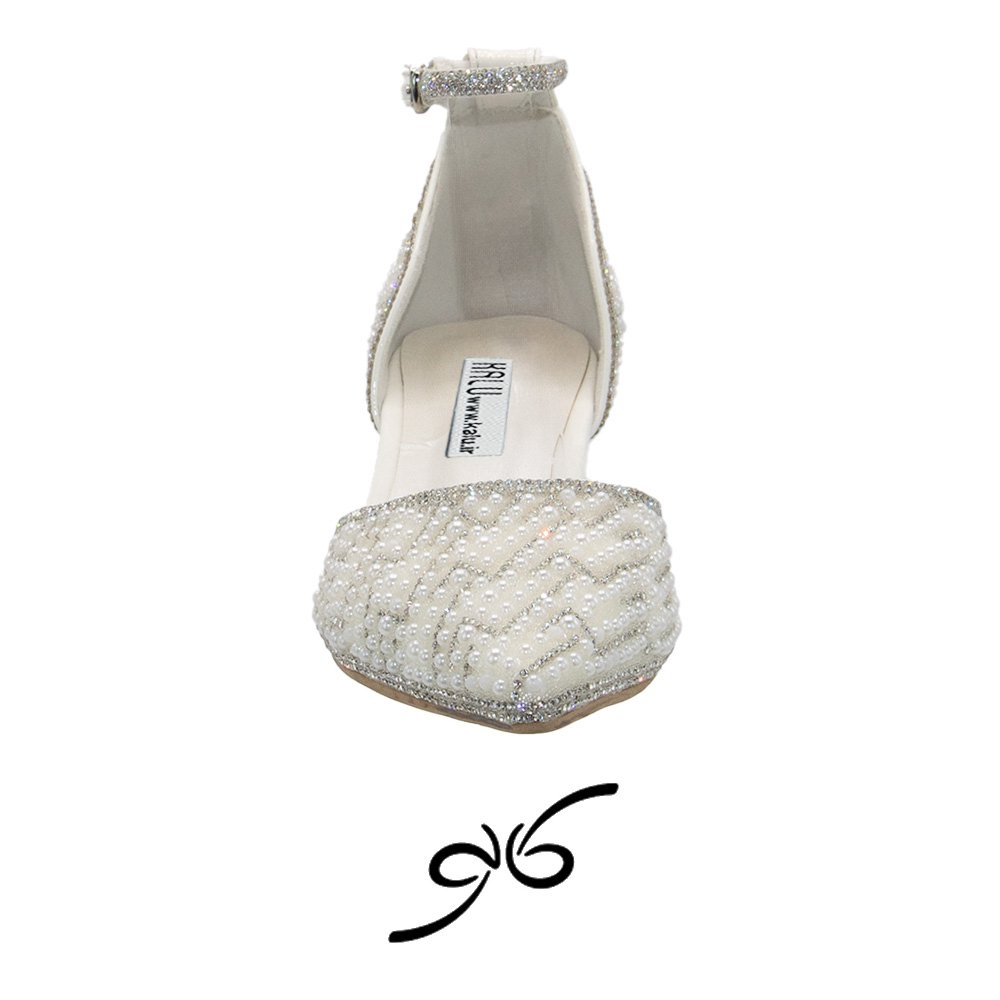 کفش مهمانی زنانه مرواریدی