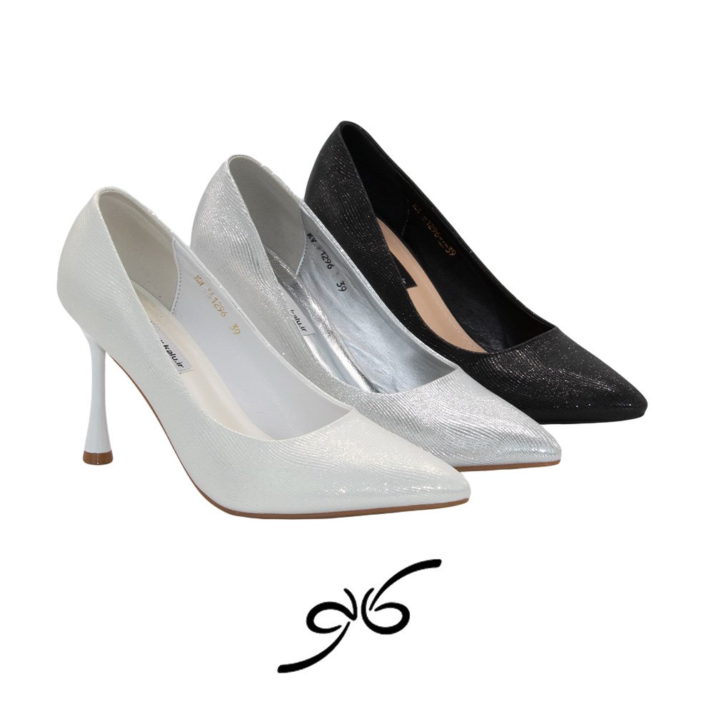 کفش پاشنه بلند زنانه مجلسی موج