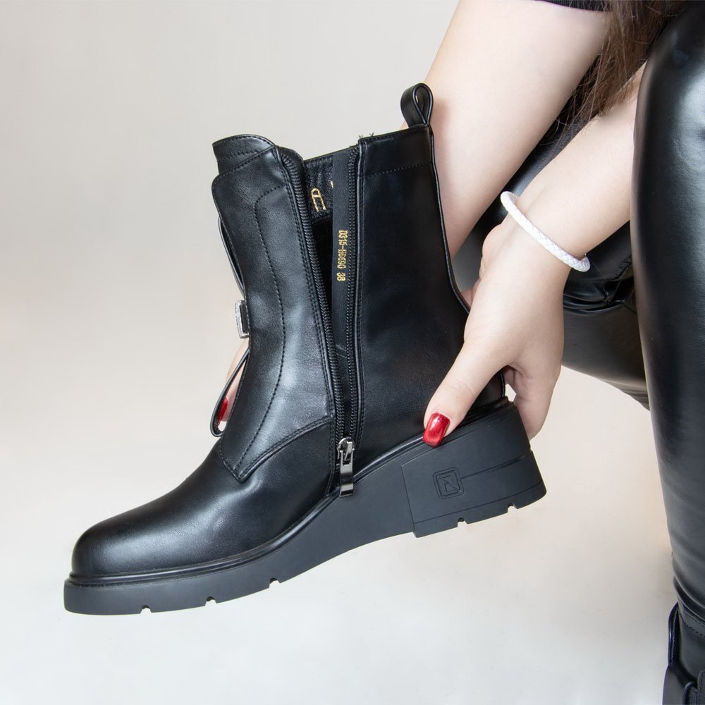 نیم بوت زنانه چرم کالو