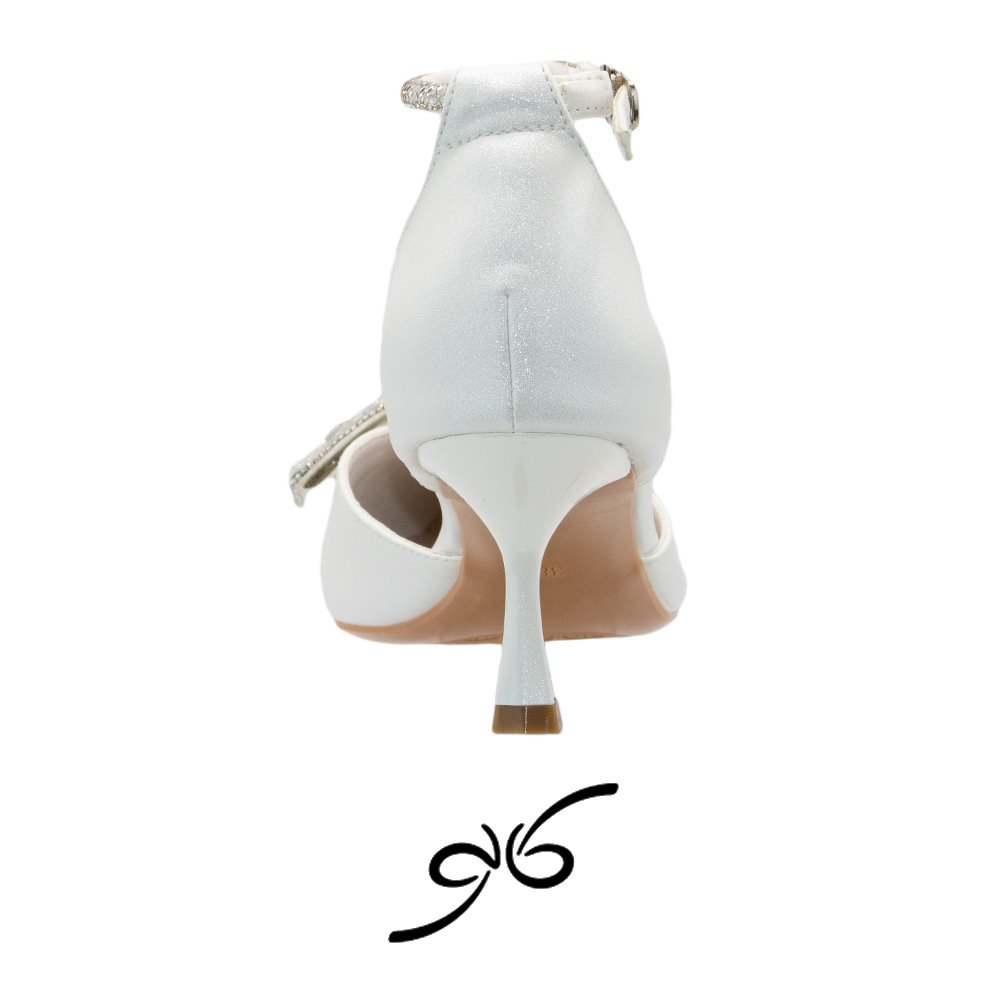 کفش زنانه مجلسی پاشنه بلند سنگ شیشه ای